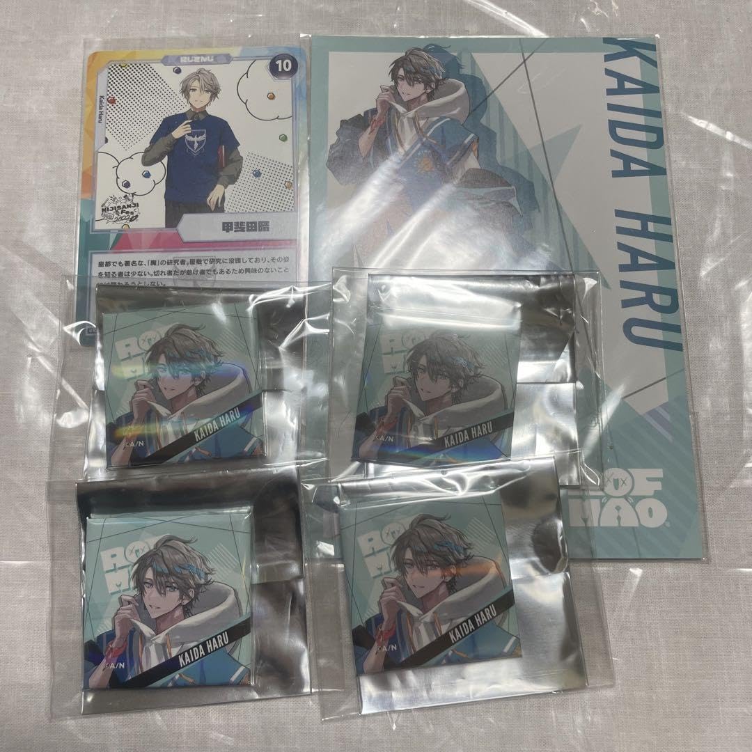 甲斐田晴 スクエア缶バッジ 甲斐田晴 スクエア缶バッジ - キャラクター玩具ファッション